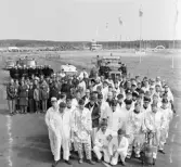Funktionärer. Karlskoga motorstadion, 1969-05-03