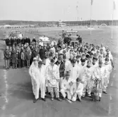 Funktionärer. Karlskoga motorstadion, 1969-05-03