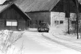 Rallykurva vid ladugård, 1971-03-04