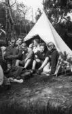 Camping i Broaryd, 1951