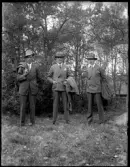 Erik Johansson, Åke Björkander och Nils Björkander