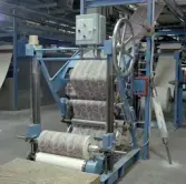 Tapettryckning vid Durotapet.