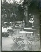 Foto av parkhovmästare Olle, Flustret Uppsala(enligt text skriven i albumet).