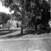 Tenhults herrgård. Det var från början två gårdar, men Gustaf Lage von Wernstedt köpte och förenade dem år 1846. När Ernst L Hartmann blev ägare år 1903 revs den gamla mangårdsbyggnaden och fick lämna plats för det i eftertessinsk barockstil uppförda corps de logiet år 1904.