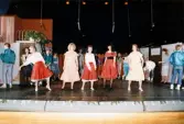 Föreställning av musikalen West Side Story. Möllan i Mölndal den 10 maj 1986.