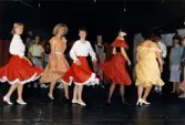 Föreställning av musikalen West Side Story. Möllan i Mölndal den 10 maj 1986.