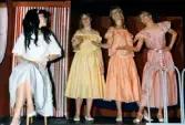 Föreställning av musikalen West Side Story. Möllan i Mölndal den 10 maj 1986.