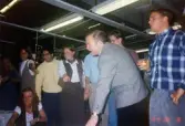 Personalfest på varuhuset IKEA i Kållered, Mölndals kommun, den 8 oktober 1994.