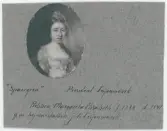 Porträtt på Margareta Elisabeth Ribben,