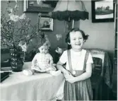 Torborg med sin docka