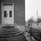 Vänersborg. Strömmerska huset, dörr mot gården