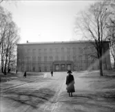 Drottninggatan och Carolina Rediviva, Uppsala