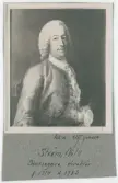 Porträtt på Nils Ström född år1714 och död 1783.