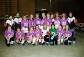 Lagbild av fotbollslaget Jitex BK i Mölndal, februari 1992.