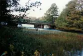 Gunnebo bro vid Stensjön i Mölndal, år 1997.