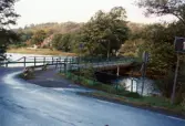 Gunnebo bro vid Stensjön i Mölndal, år 1997.