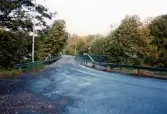 Gunnebo bro vid Stensjön i Mölndal, år 1997.