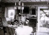 Foto av salongen på Gröndal, 1897 (enligt bildtext i album).