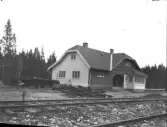 Tingvalla järnvägsstation, nybyggd år 1924.