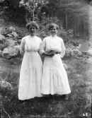 Dals Rostock. Två kvinnor