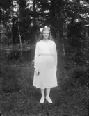 Dals Rostock. Lisa Nilsson f. 1906, gift Hallgren