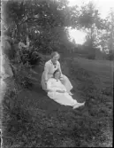 Dals Rostock. Wendla Olsson och Hulda Kronstrand