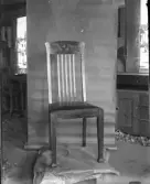 Stol. Troligen fotograferad som en illustration i en prislista