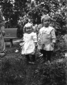 Dals Rostock. Två små barn