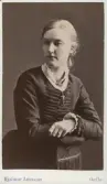 Porträtt av Hilda Dryselius, 20/10 1880.