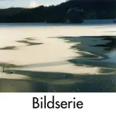 Serie om 12 fotografier som visar Stensjön i Mölndal, januari 2000.