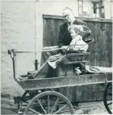 Torborg med sin far Holger