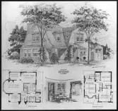 Villa
Perspektiv, plan