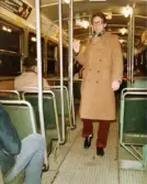 En tur med 4:ans spårvagn i december 1982. Linjen trafikerade sträckan Mölndal - Saltholmen.