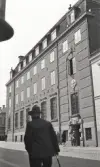 Göteborgs Bank i Hamstad. Byggnadsåret som syns på fasaden, verkar vara 1922.