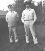 Fr.v. L Rotoff o. N P Bergström.  Uppgift fr. E rik Gustavsson, Fbg.