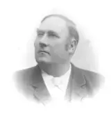 Gift med Josefine Bergström, dotter till sjökapten Nils Petter Bergström.