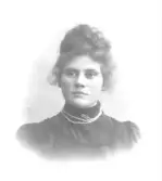 Selma Bissmark g.med Torild Lundén. Disponent på Torstenssons slakteri.