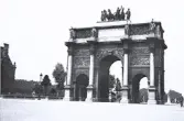 Foto av Triumfbågen i Paris, 1921.