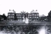 Foto av Luxembourgpalatset i Paris, 1921.