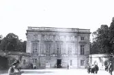 Foto av en del av slottet Versailles, Frankrike, 1921.