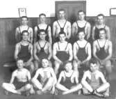 Brottarklubben Herkules.   St fr. v. PERSMARK Gunnar, GUSTAVSSON Erik 