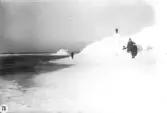 Isskruvning Skrea strand vintern 1922