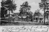 Stugan i Stadsparken i Jönköping. Vykort postat 1911.