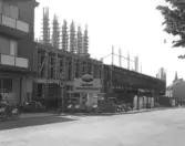 Byggnation av Stadshuset 1958