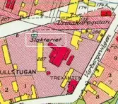 Gruppbild vid Bröderna Bengtssons slakteri i Fbg.