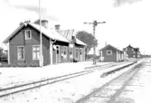 Vinbergs station 1949.  Uppgifter från boken Falkenbergs järnväg, Leif Elgh.