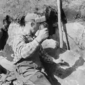 Stenhuggare i arbete i stenbrott.