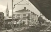 Stationen är byggd 1886, renoverad 1937 då alla onödiga 