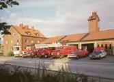 1954 togs brandstationen i kv. Hjulet i bruk.