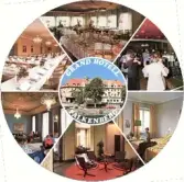 Grand Hotel byggdes 1930 av Falkenbergs Hotell- och Restaurantaktiebolag efter ritningar av arkitekt Ernst Torulf.